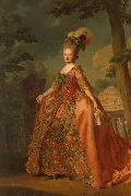 Alexander Roslin Portrait of Grand Duchess Maria Fiodorovna oil painting artist